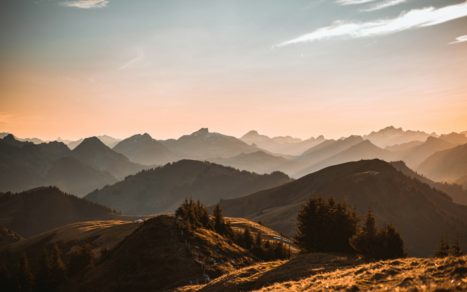 Mountain sunrise escape
