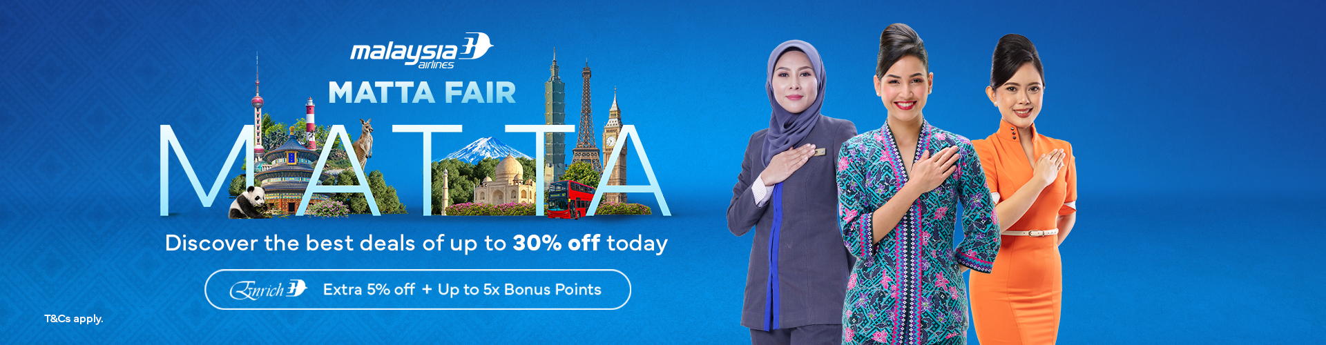 Malaysia Airlines MATTA Fair promotion